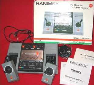 Hanimex TVG 8610C (Colour) TV Sports 10 Game